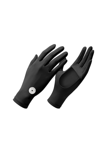 Golovejoy Xg72 1 Çift Bisiklet Soğutma Buz Ipek Eldiven Anti-uv El Koruyucu