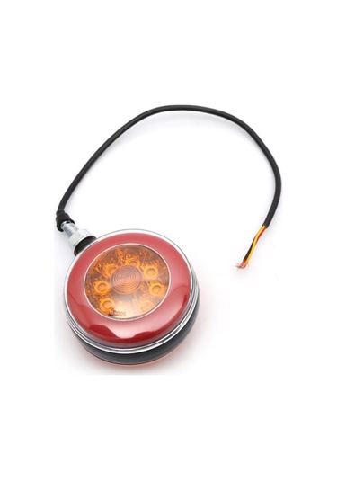 (2 ADET)ÇERAY AYNA ALTI KÜPE DOLU NEON ORTASI SARI(SAĞ-SOL)12V-24