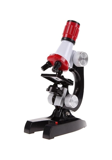 Triline Eğitici Çocuk Mikroskop Kiti Zoom Led Işıklı 100x 400x 10