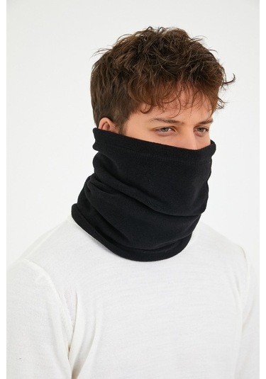 Store Erkek Polar Boyunluk Outdoor Boyunluk Siyah