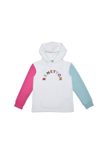 Kız Çocuk Sweatshirt - Ekru Ekru