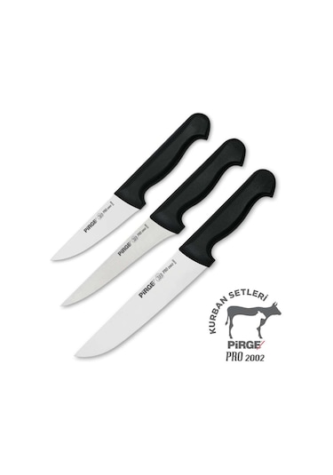 Pirge Pro2002 Kurban Bıçak Seti 3 Lü
