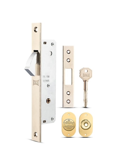 Kale Kilit 201f Sürme Kapı Kilidi Prazis Silindirli Nikel