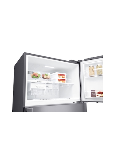 LG GN-H702HLHU 546 LT No-Frost Çift Kapılı Buzdolabı Inox