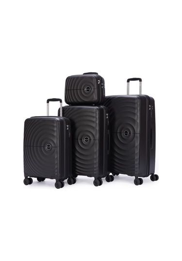 Benetton Trolley Valiz Siyah Büyük Boy 14bnt8002-01-sy Siyah