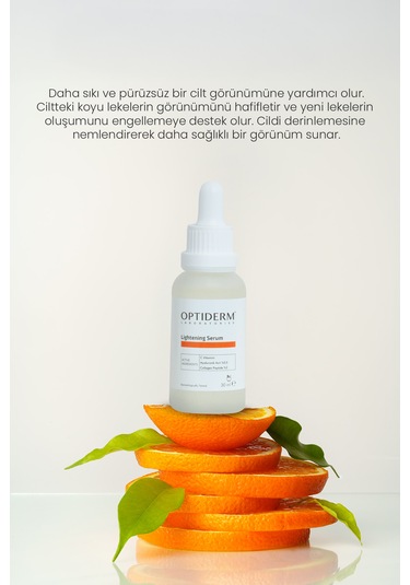 Optiderm Aydınlatıcı Ve Leke Karşıtı Lightening Serum 30 Ml