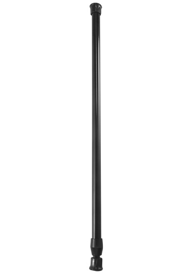 Adet Yaylı Perde Çubukları 16 İla 28 İnç Gerilim Çubuğu Yaylı Perde Çubuğu Siyah