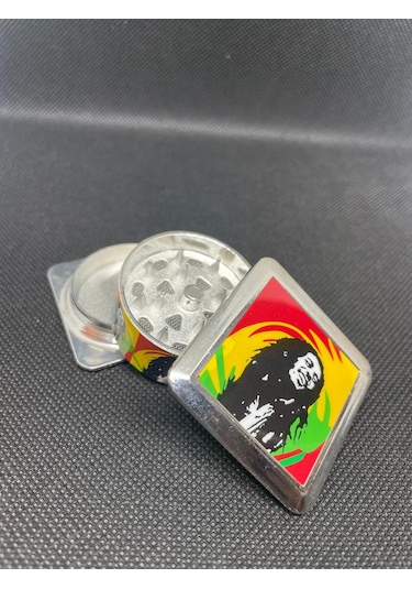 BobMarley 3Parça Metal TutunÖğütücü Grinder //4,5cm