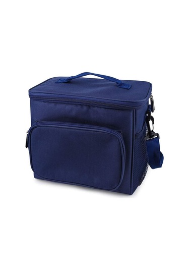 Piknik Çantası, Yalıtımlı Öğle Yemeği Çantası, Soğutucu Çanta Öğle Yemeği/iş/okul/piknik İçin Soğutucu Çanta Yemek Çantası, Mavi - 10l, Güneşli Diğer