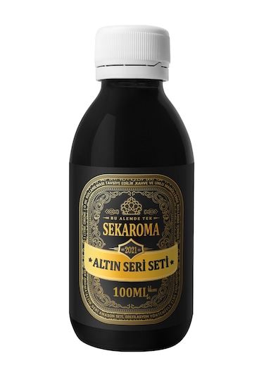 Sek Aroma Altın Seri Anason Yağı Hazır Karışım Altın Seri Rakı Kiti 100 ML