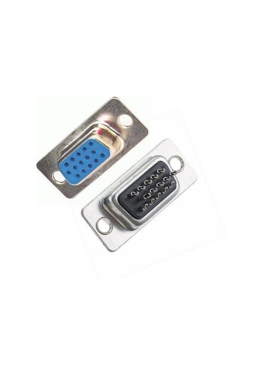 15 Pin D-Sub Konnektör - Dişi (Vga Dişi Konnektör)