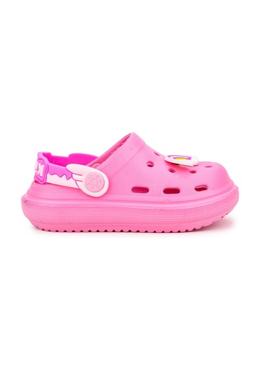 Kiko Kids Twg 755-1 Plaj Havuz Eva Kız Çocuk Terlik Pembe