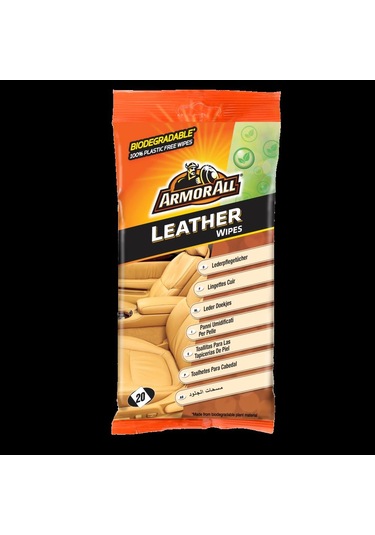 Armor All Deri Temizleme Mendilleri 20ad.