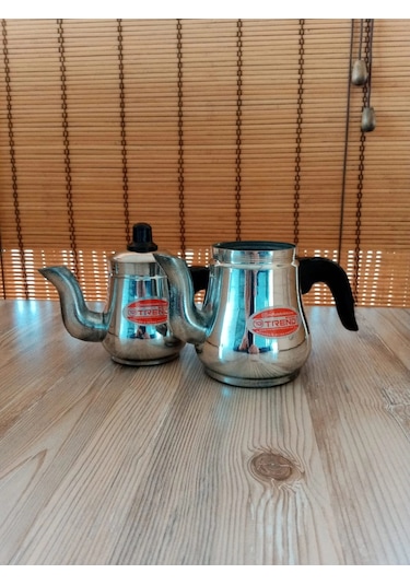 0 Sıfır Numara Çaydanlık. Çok Renkli