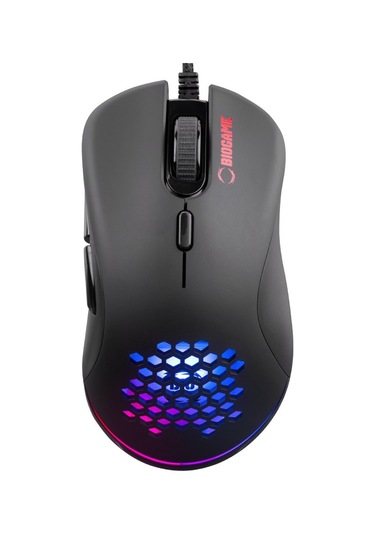 Biogame BM-GX20 RIPOSTE Usb RGB Işıklı Makrolu 6400 Dpi Örgü Kablolu Gaming Oyuncu Mouse