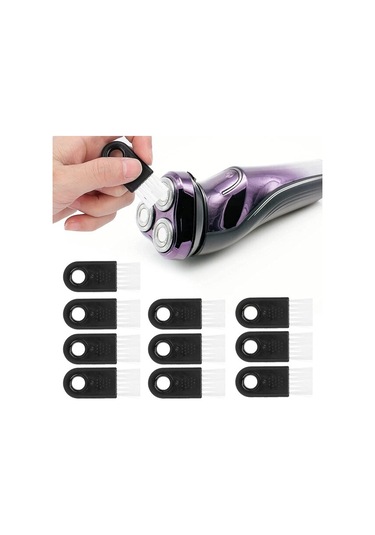 Line Shop-elektrikli Tıraş Makinesi Temizleme Fırçası, Tıraş Temizleme Aleti Seti, Çok İşlevli Saç Kesim Fırçası Düzeltici Temizleyici, Sakal Temizleme Tıraş Makinesi Temizleme Aleti 30 Adet Çok Renkli