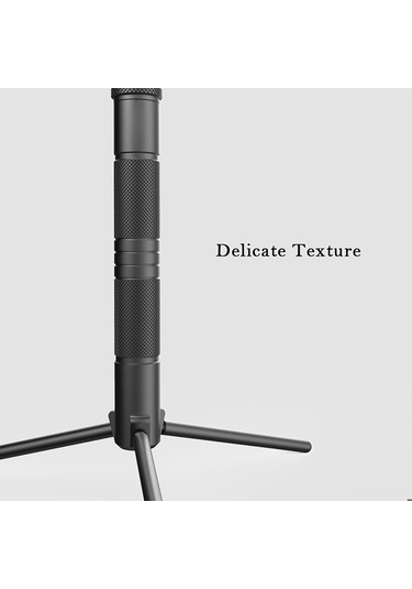 Geeksen Alüminyum Çok Amaçlı Dış Mekan Aydınlatma Ve Kamera Tripodu, 17 Cm Genişletilebilir, 74 G Hafif,野营 Ve Canlı Yayın İçin