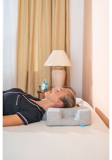 Venüs Kırışık Önleyici Güzellik Yastığı Ortopedik Visco Yastık 62 38 10cm Beyaz