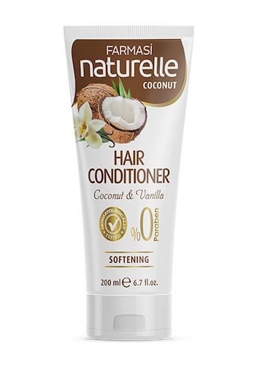 Farması Naturelle Coconut Hindistan Cevizli Saç Kremi 200 ML