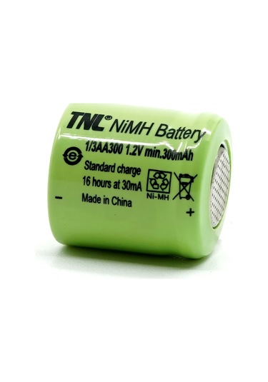 Tnl 1/3aa 25aah 300mah 1.2v Ni-mh Şarj Edilebilir Pil