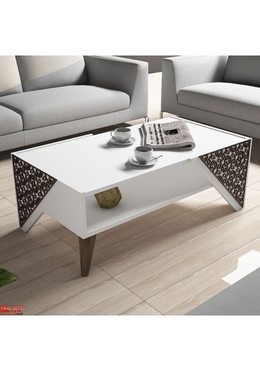 Variant Beril Orta Sehpa - Beyaz