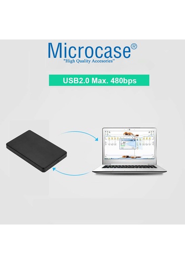 Taşınabilir USB 2.0 SATA 2.5 inch Harici Harddisk Kutusu - AL3512