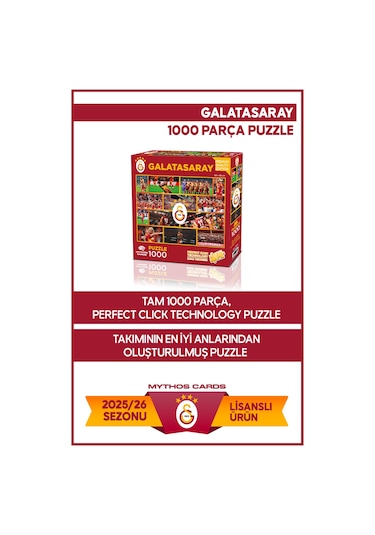 Galatasaray Takım 2025/26 1000 Parça Puzzle