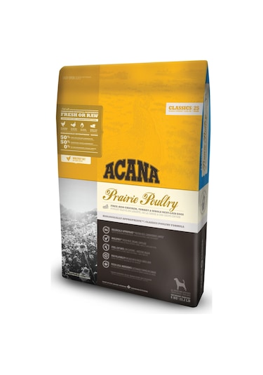 Acana Classics Prairie Poultry Tavuklu Düşük Tahıllı Yetişkin Köpek Maması 14500 G