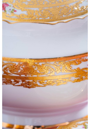 Madeline 12 Kişilik 60 Parça Porselen Yemek Takımı