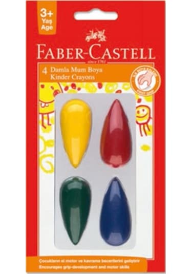 Faber Castell Damla Mum Boya 4'lü