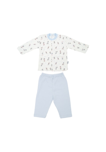 Ilkebebe Sebi Bebe Bisikletli Bebek Pijama Takımı 2261