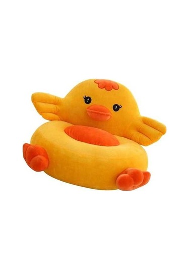 Flybuy Çocuk Koltuğu Bosphorusboutique Sarı Ördek Koltuğu, Karikatür Kanepe, Hayvan Tasarımı, Çok Renkli, 6-8 Yaş Çocuklar İçin Çok Renkli