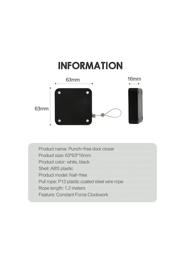 Sge Teknoloji Ev Ofis Dış Kapı Otomatik Kapı Kapatma Aparatı