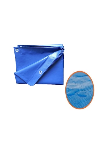 5X8 Pvc Çadır Branda Tente Kar Su Gecirmez (Mavi) Xömbx2