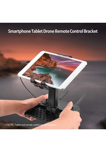 Hombey Djı Mavic 2/pro/mini/air/air 2/spark Uzaktan Kumanda İçin Telefon Ve Tablet Tutucu - Abs Malzeme - Genişlik Ayarı 11.5-19cm