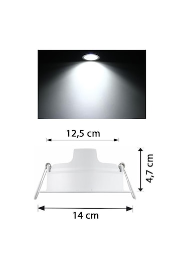 Philips Essential 10W Led Panel Beyaz 6500K(312040119)