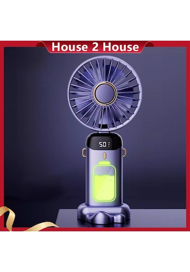 Hallow  DNH061 Katlanabilir Taşınabilir El Tipi Mini Vantilatör