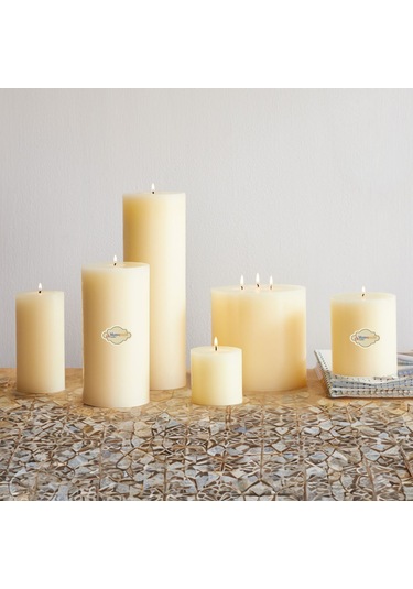 Paris Krem Set Mum 6 Lı Krem