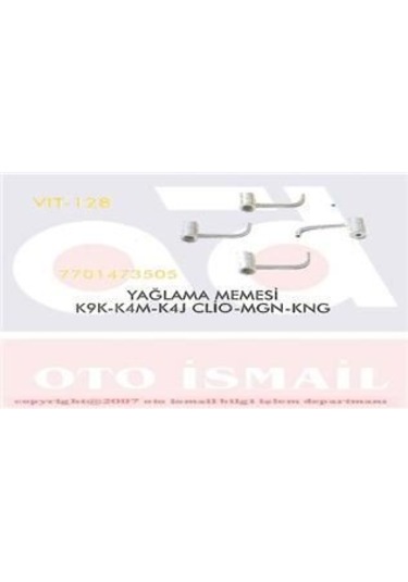 VITESSE 128L Yağlama Memesi Sol CLIO Kangoo Megane 1.5 DCI K9K 1.4 16V K4M K4J