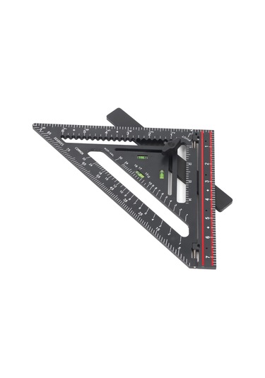 Maiyame Plastik Çift Taraflı Katlanabilir Halka Çizgi, Ahşap İşleri, Mobilya Ve Mimari Tasarımlar İçin Doğru Açı Ölçümü Ve Konumlandırma Çubuğuyla Profesyonel Araç Seti