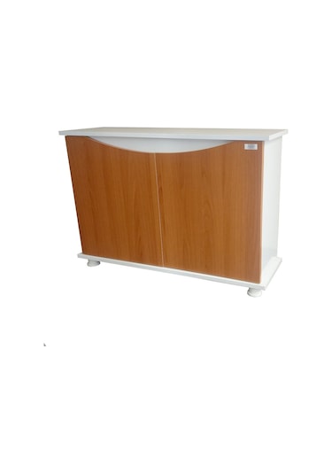 Kanki Pet 100 Cm Mdf Kp1000125vc Flex Venedik Ceviz Kapaklı Akvaryum Sehpası 100x31x69 Cm