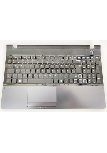 Samsung Uyumlu Np300E5C-S0Btr Üst Kasa Palmrest Touch Kasa + Klavye Tuş N11.15637