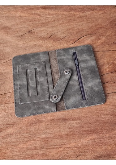 Tütün Kesesi Çıtçıtlı Tütün Çantası Hakiki Deri