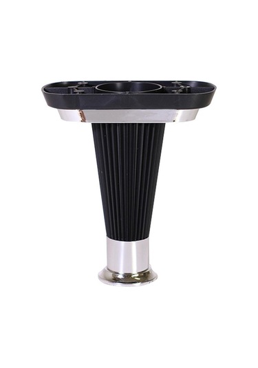 4 Adet Mobilya Kanepe Koltuk Ünite Ayağı 15 Cm Siyah Krom Baza Ayak Siyah 4'lü Koltuk Ayağı Tr Diğer