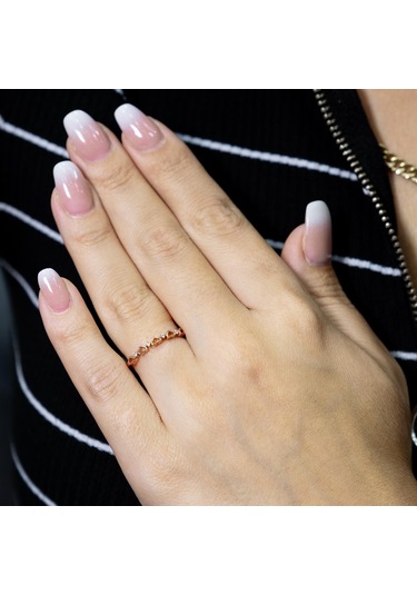 Kalp Ritmi Yarımtur Yüzük