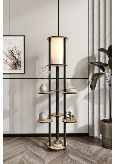 Ravilo Volante Raflı Lambader Meşe