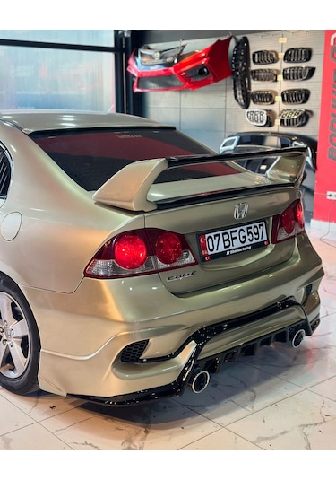 Honda Fd6 Nks Arka Tampon---fibersan Tuning