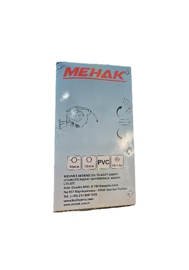 Mehak Makaralı Hava Hortumu 10 16 15mt Kalın
