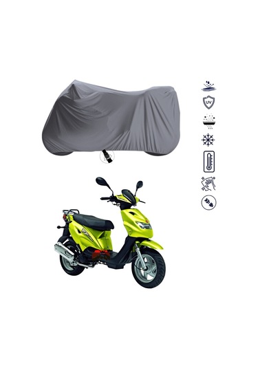 Kanuni Popcorn 90  MOTOSİKLET BRANDA SU GEÇİRMEZ MOTOR BRANDA