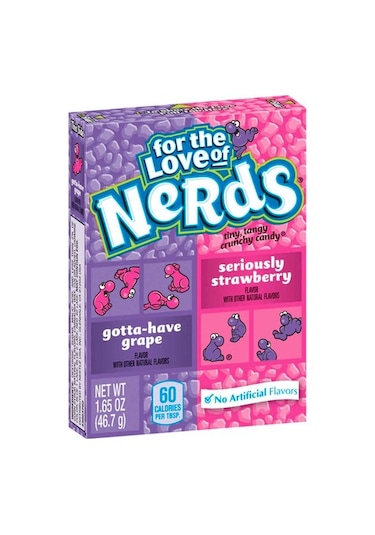 Nerds Üzüm ve Çilek Mini Şekerleme 46.7 G